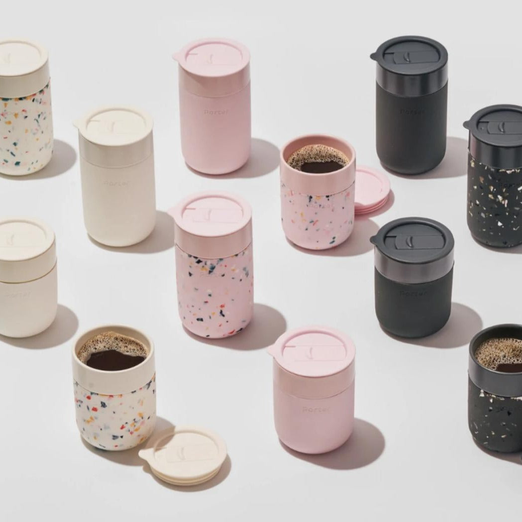 Porter Terrazzo mug Charcoal 350 ML