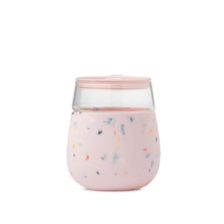 Porter Glass terrazzo Blush 440 ML